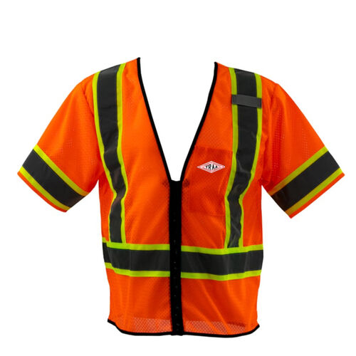 TRAA - ML Kishigo Class 3 Economy Single Pocket Contrasting Mesh Vest Thumbnail