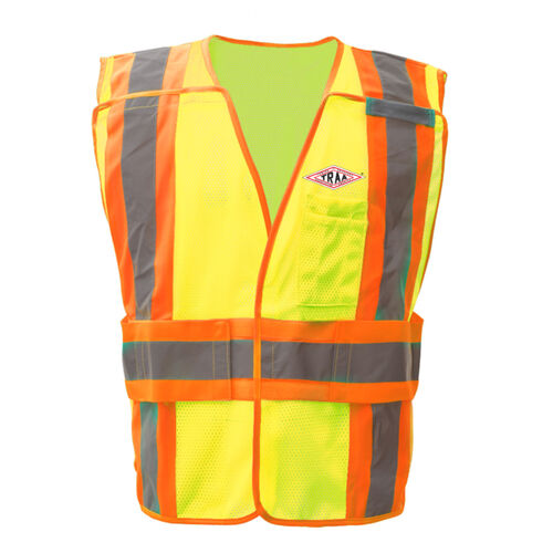 TRAA - GSS Safety Class 2 Breakaway Expandable Mesh Safety Vest Thumbnail