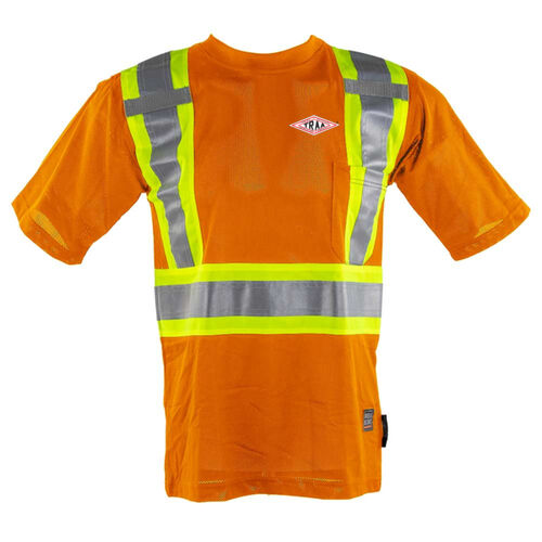 TRAA - Work King Short Sleeve Safety T-Shirt w/ Pocket Thumbnail