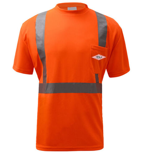 TRAA - GSS Safety Class 2 Short Sleeve Moisture Wicking Safety T-Shirt Thumbnail