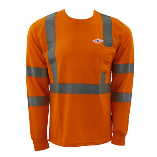 TRAA - GSS Safety Class 3 Long Sleeve Moisture Wicking Safety Shirt Thumbnail