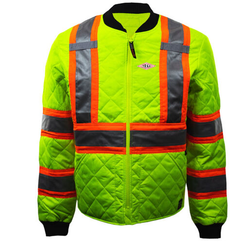 TRAA - Work King Quilted Safety Jacket Thumbnail