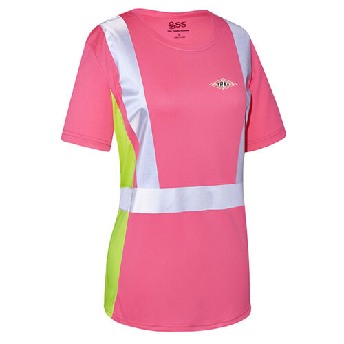 TRAA - GSS Women's Pink or Lime Safety T-Shirt Thumbnail