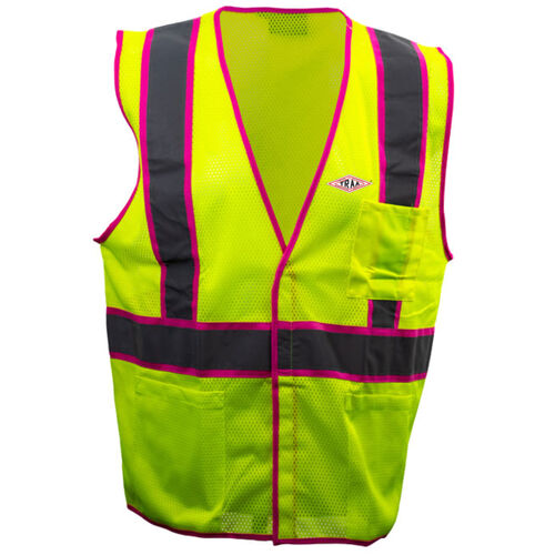 TRAA - ERB Safety Class 2 Pink Trim Vest Thumbnail